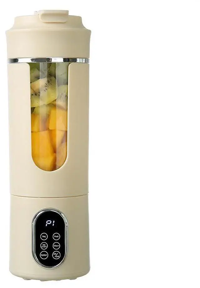 Alt view image 7 of 7 - Self-Cleaning Electric Portable Juicer, USB Rechargeable Fruit Blender, Multi-Function Mini Juicer Cup for Home, Office, Travel