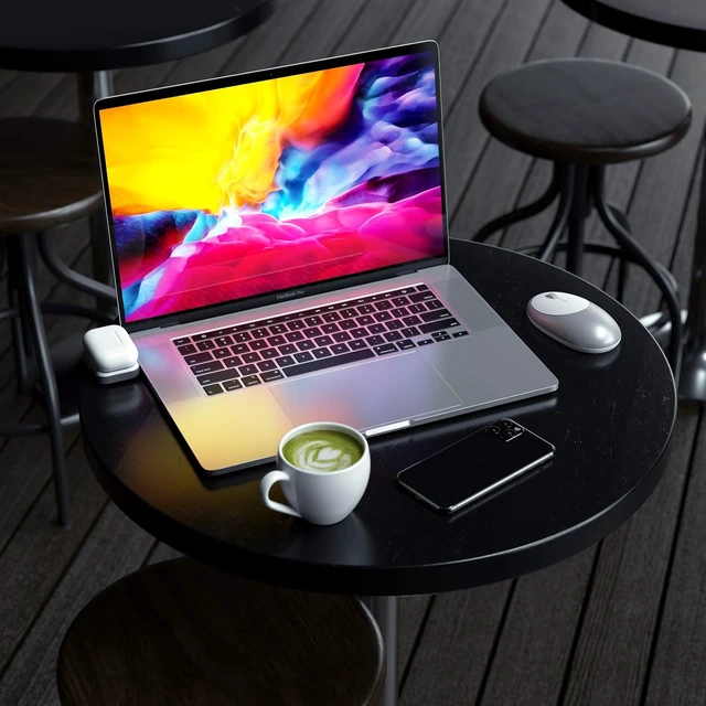 Alt view image 4 of 6 - Satechi USB-C Wireless Charging Dock - Compatible with Apple AirPods Pro & AirPods 3/2/ 1 with Wireless Charging Case (Not Included)S