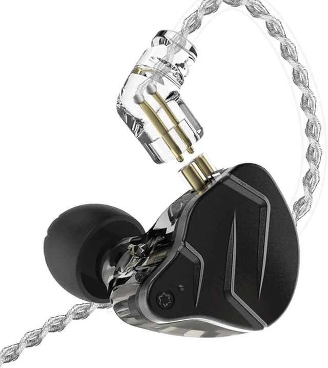 Main image of CCA KZ ZSN Pro X Dual Driver in Ear Monitor Headphones 1BA 1DD Wired Earphone HiFi Sport Gaming Earbuds Clarity Sound & Deep Bass IEM for Gamers Musician Singer Audiophile