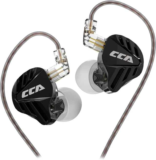 Main image of CCA Falcon 2 DD in Ear Monitor, Immersive Stereo Gaming Earbuds, HiFi Noise Isolating in Ear Headphones, Crystal Clear & Deep Bass IEMs for Gamers Singers Musicians Audio Engineers