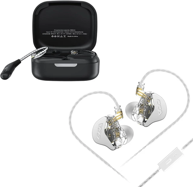 Main image of CCA CRA IEM + KZ AZ09 Bluetooth 5.2 Module, Free Switch Between Wired and Wireless