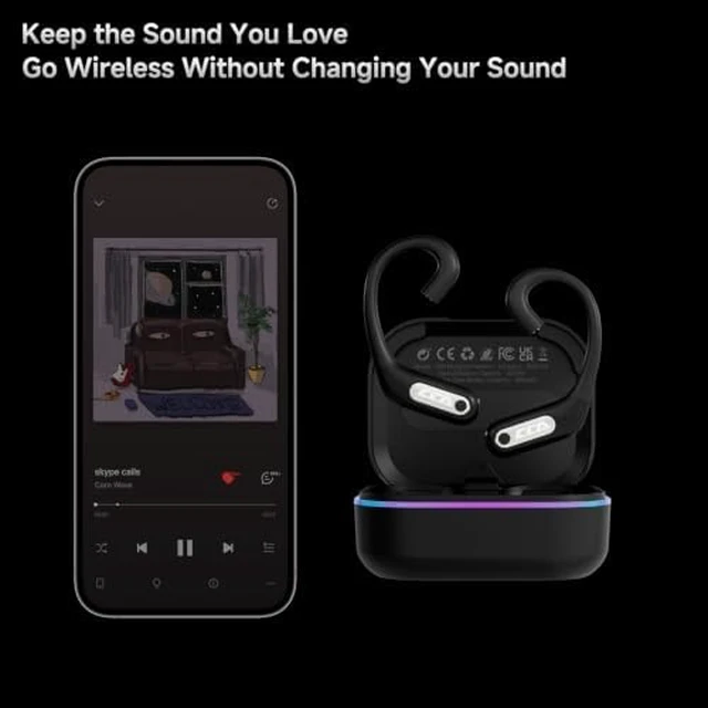 Alt view image 7 of 7 - CCA CRA Bluetooth IEM, Wireless CRA in Ear Monitor Headphones
