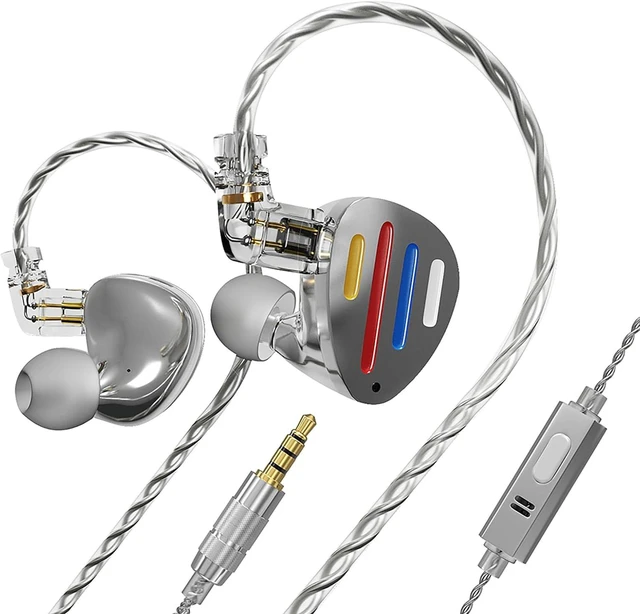 Main image of CCA ND X12 in Ear Monitor,3 Tone Adjustable in Ear Headphones,5BA+1DD IEM Earphones,Clear Sound & Deep Bass Earphones Wired, with 2pin Detachable Cable