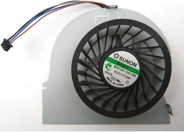 Alt view image 2 of 3 - New For HP EliteBook 8560W 8570W Series Laptop CPU Cooling Fan MF60150V1-C001-S9A