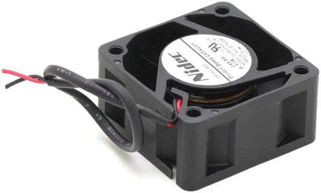 Alt view image 3 of 5 - NIDEC D04G-24TS2 01 DC24V 0.17A 4CM 4020 40mm inverter silent cooling fan
