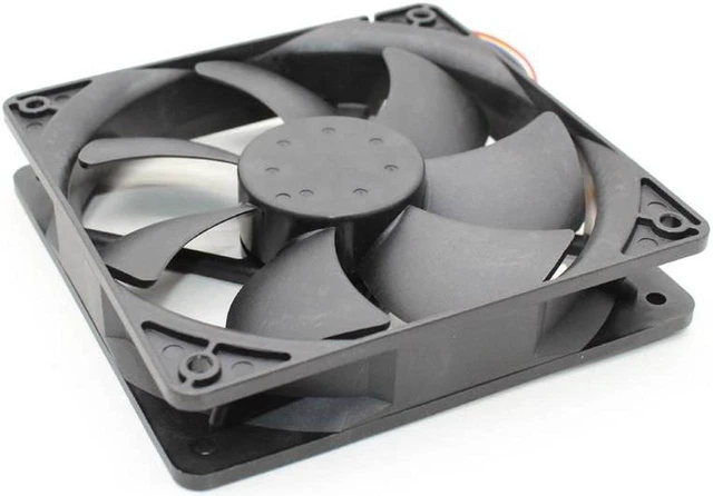 Alt view image 2 of 5 - Foxconn PVA120G12V DC12V 1.2A 12cm 12025 large air volume cooling fan 6000RPM