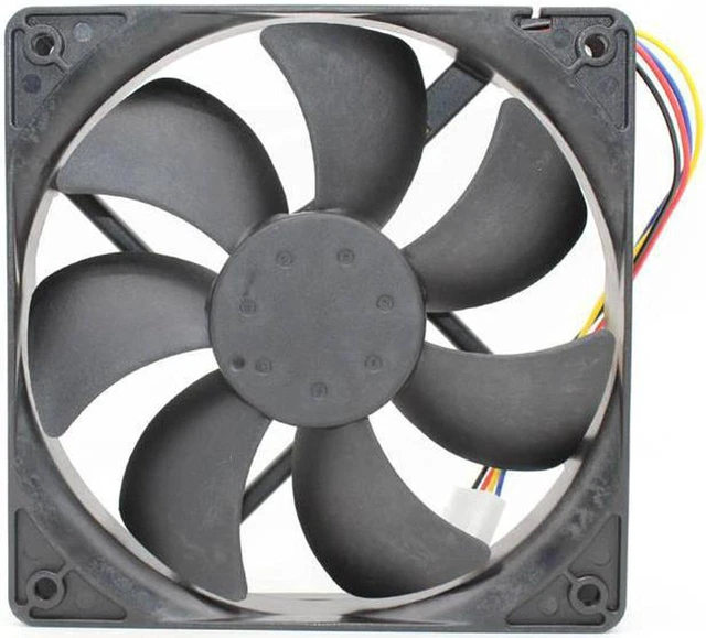 Alt view image 3 of 5 - Foxconn PVA120G12V DC12V 1.2A 12cm 12025 large air volume cooling fan 6000RPM