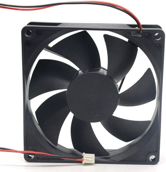 Alt view image 6 of 6 - GP TD9025LS 90mm DC 12V 0.16A Hydraulic Bearing Server Inverter Cooling Fan