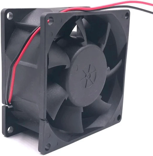 Alt view image 5 of 5 - New SXDOOL SXD8038B24H 80X80X38mm 8cm 8038 DC 24V brushless cooling fan 0.45A 6000RPM 83.5CFM 57DBA for server inverter case