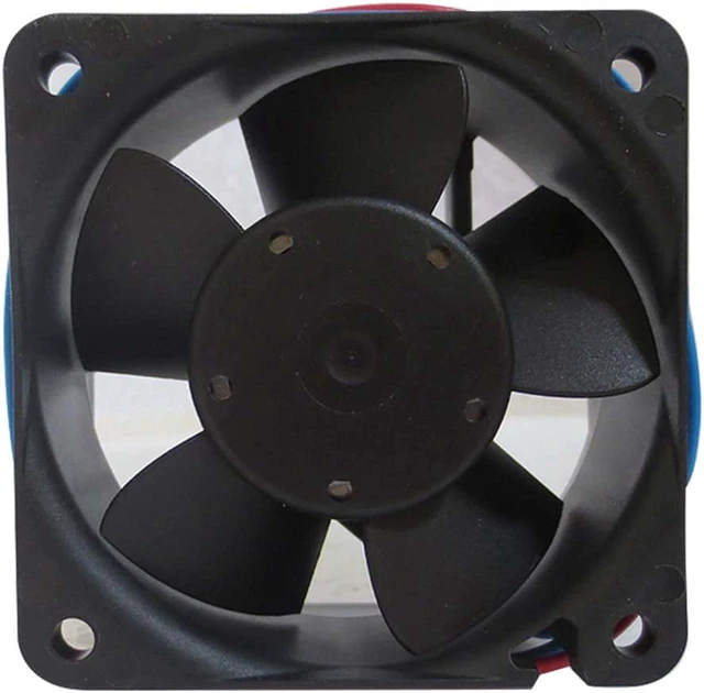 Alt view image 2 of 2 - 614NGHH ebm-papst axial flow fan 60x60x25mm 56m3/h 24V 3.8W 6850rpm