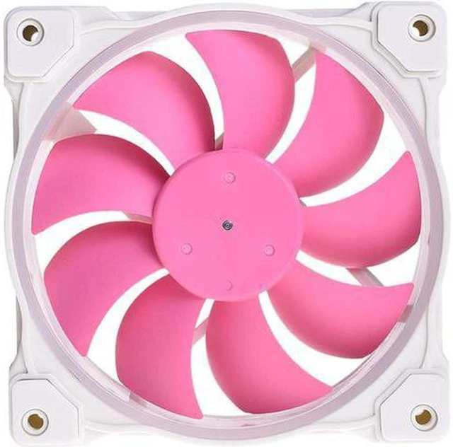 Main image of ID-COOLING ZF-12025-PINK Case Fan 120mm 5V 3 PIN Addressable RGB Cooling Fan MB Sync, 4 PIN PWM Speed Control Fans for Radiator/CPU Cooler/Computer Case
