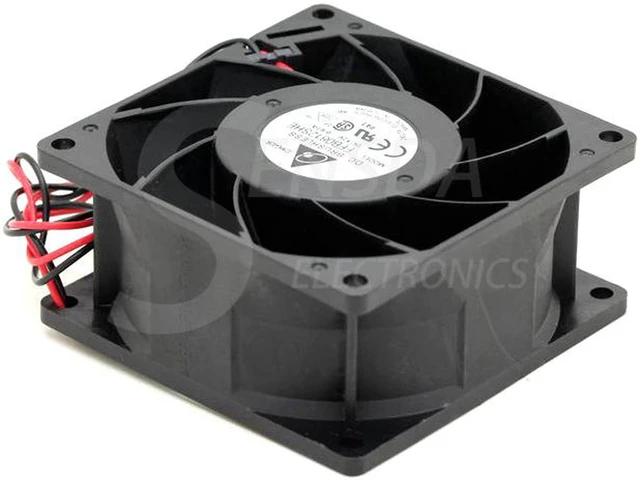 Alt view image 5 of 5 - Delta Electronics FFB0812SHE 80mm DC12V 0.87A Server Cooling Fans Server Square computer fan case cooler