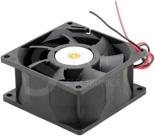 Alt view image 2 of 5 - Delta Electronics FFB0812SHE 80mm DC12V 0.87A Server Cooling Fans Server Square computer fan case cooler