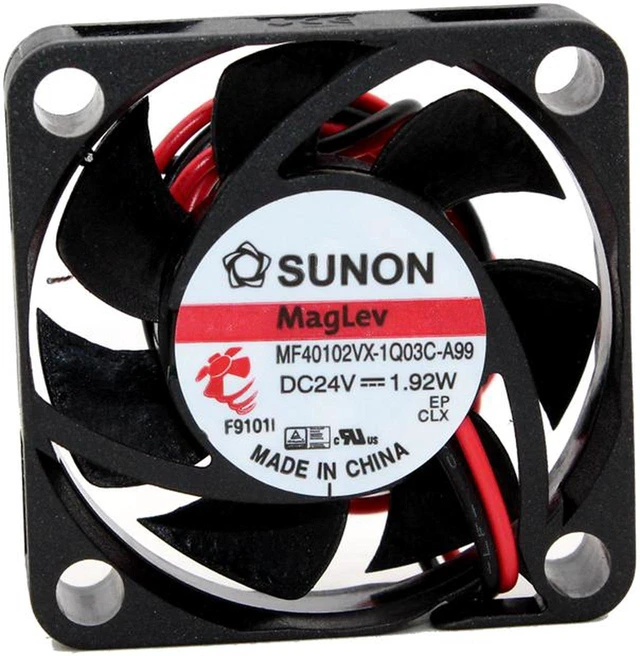 Main image of SUNON MF40102VX-1Q03C-A99 Server Cooling Fan DC 24V 1.92W 40x40x10mm 2-Wire