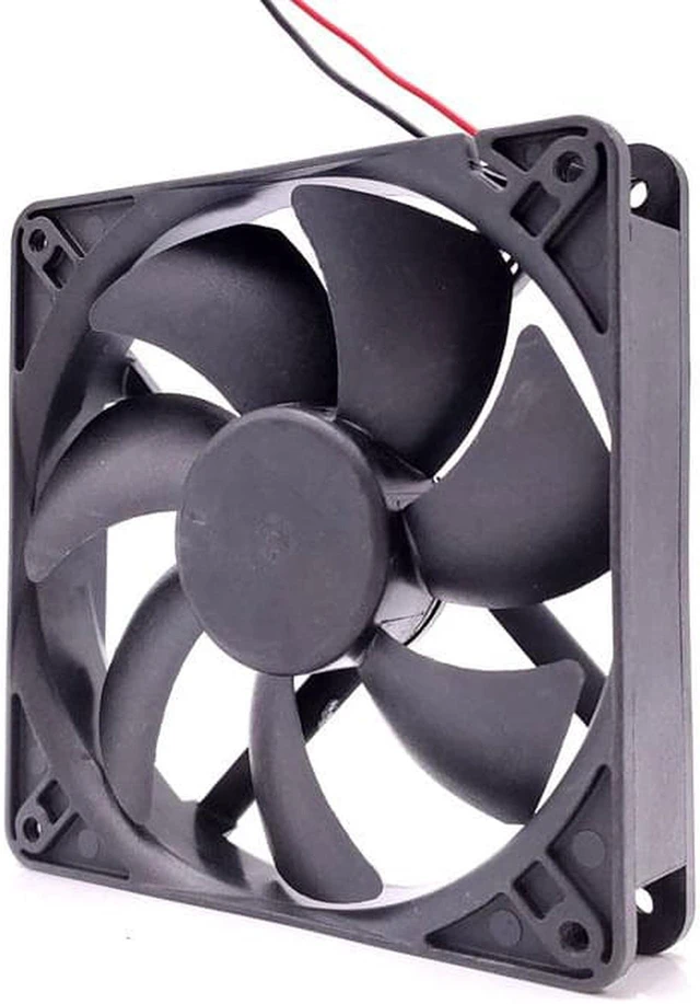 Alt view image 4 of 5 - 120mm Mute PC Case Cooling Fan,for Sunon EEC0251B3-000C-A99 120X120X25mm DC 12V 1.9W 12025 Low Noise Quiet Silent Cooler