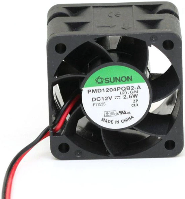 Main image of 4cm Cooler fan for SUNON PMD1204PQB2-A 4028 DC12V 2.6W 40mm server inverter axial cooling fans case cooler