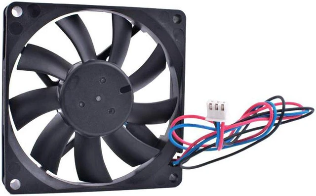Alt view image 2 of 4 - New delta AFB0812SHB 8cm 8015 80*80*15MM 12V 0.40A Server Cooling Axial Fan 3-pin
