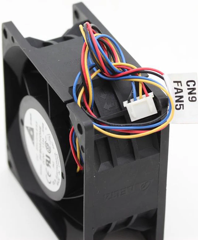 Alt view image 2 of 3 - 8CM new original PFB0824DHE DC 24V 1.63A 8038 80mm 4 -pin PWM inverter industrial server cooling fans case cooler