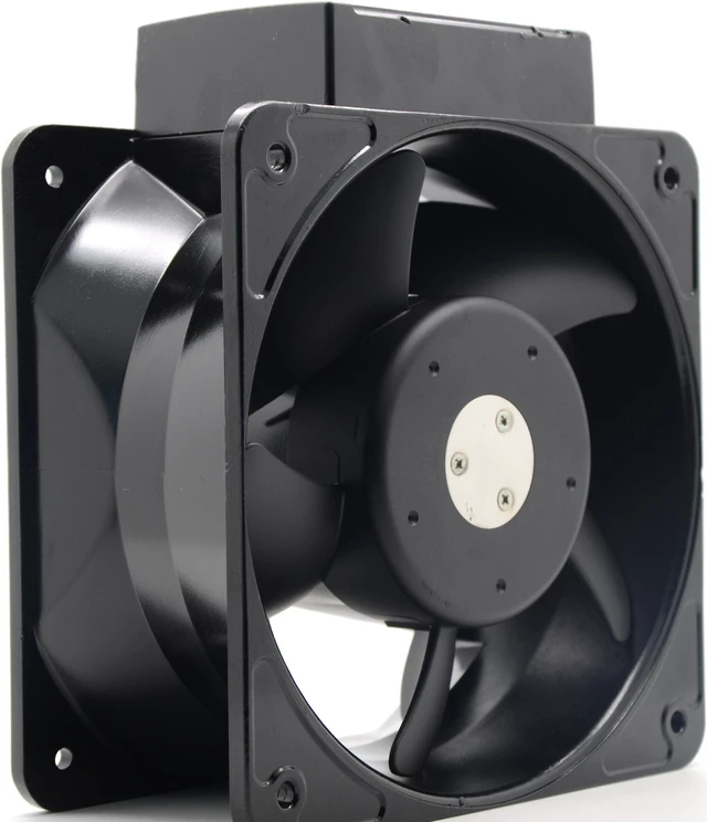 Alt view image 2 of 5 - Original Japanese ORIX MRS18-DUL 18cm 18090 200-230V industrial cooling fan