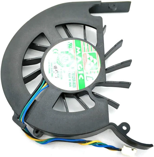 Main image of MAGIC MGT7012XR-W20 Graphics / Video Card VGA Cooler Fan Replacement 12V 0.35A 4Wire 4Pin Connector