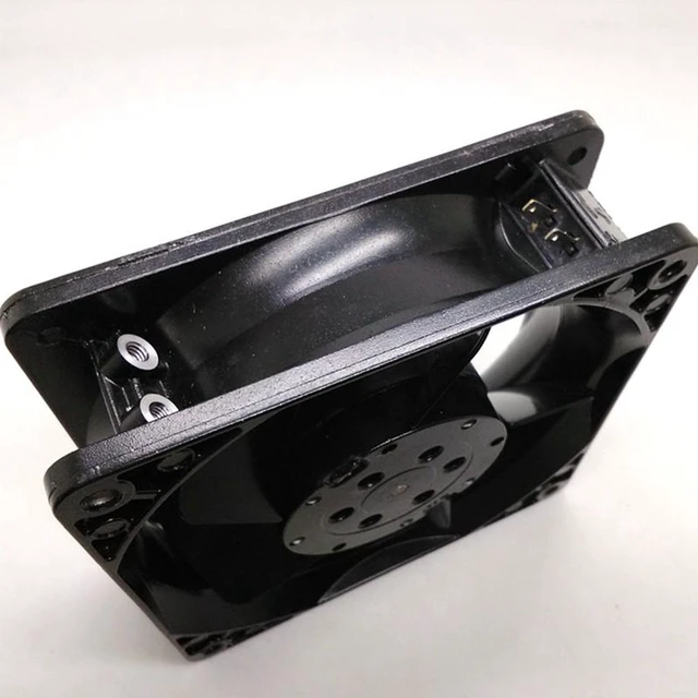 Alt view image 3 of 3 - AXIAL 1238, Muffin Fan, 120V 115V AC 120mm x 38mm High Speed, for DIY Cooling Ventilation Exhaust Projects PAPST 4600N Full Metal