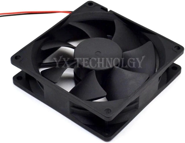 Alt view image 4 of 6 - SUNON 9CM 92*92*25MM 9.2CM 9225 KDE2409PTB1-6A 24V 3.6W Cooling Fan case fan server fan
