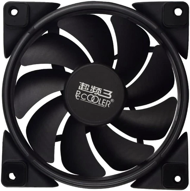 Alt view image 3 of 5 - RGB Single halo 12cm Computer Case Fan 4PIN RGB Quiet PWM Fans 120mm CPU Cooler Water Cooling Replace Fan