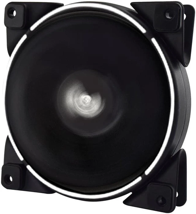 Alt view image 4 of 5 - RGB Single halo 12cm Computer Case Fan 4PIN RGB Quiet PWM Fans 120mm CPU Cooler Water Cooling Replace Fan