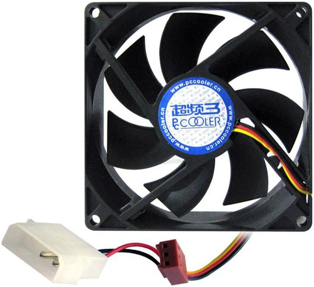 Main image of 6cm 8cm 9cm 12cm 14cm computer case cooling fan quiet 3pin molex Interface 80mm 120mm CPU cooler fan