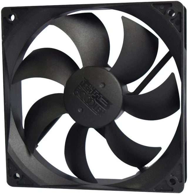 Alt view image 3 of 6 - 6cm 8cm 9cm 12cm 14cm computer case cooling fan quiet 3pin molex Interface 80mm 120mm CPU cooler fan