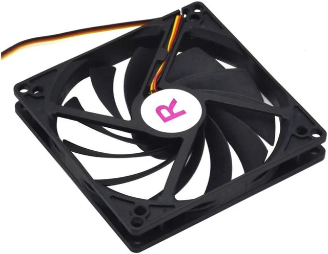 Alt view image 3 of 3 - 100mm, 10cm fan, Single fan, Ultra-Thin, Washable, super mute, for power supply, for computer Case cooler