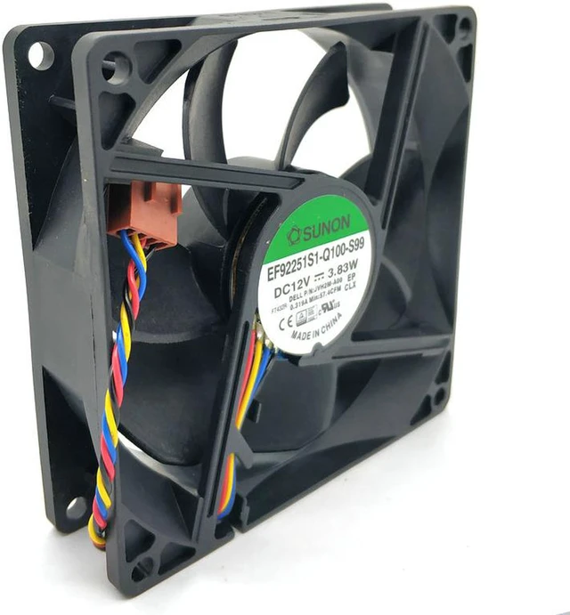 Alt view image 3 of 5 - sunon EF92251S1-Q100-S99 9225 12v 3.83w EF92251S1-Q000-S9A 90x25mm 90mm CPU Heat Sinks Cooler Fan