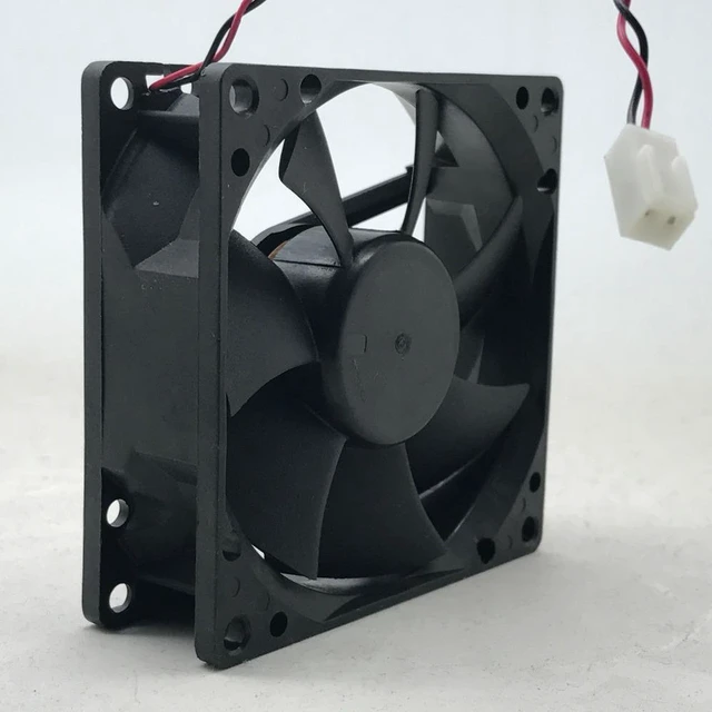 Alt view image 3 of 4 - AVC 8025 80mm x 80mm x 25mm DL08025R12U Hydraulic Bearing Cooler Cooling Fan 12V 0.50A 2Wire 2Pin Connector