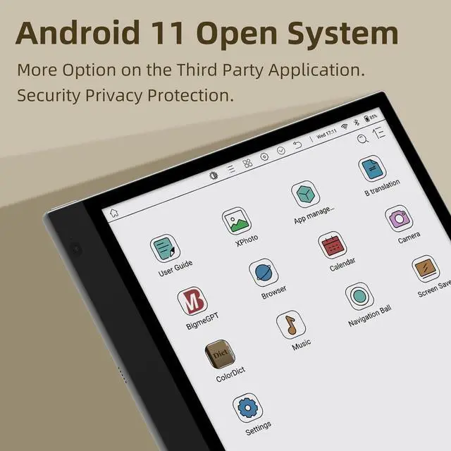 Main image of Bigme InkNote Color + Lite E Ink Tablet 10.3 in, 4G 64GB, Octa-Core, Kaleido 3 Color Display, Front Light, Digital Notepad with Stylus & Cover, Supports Voice-to-Text