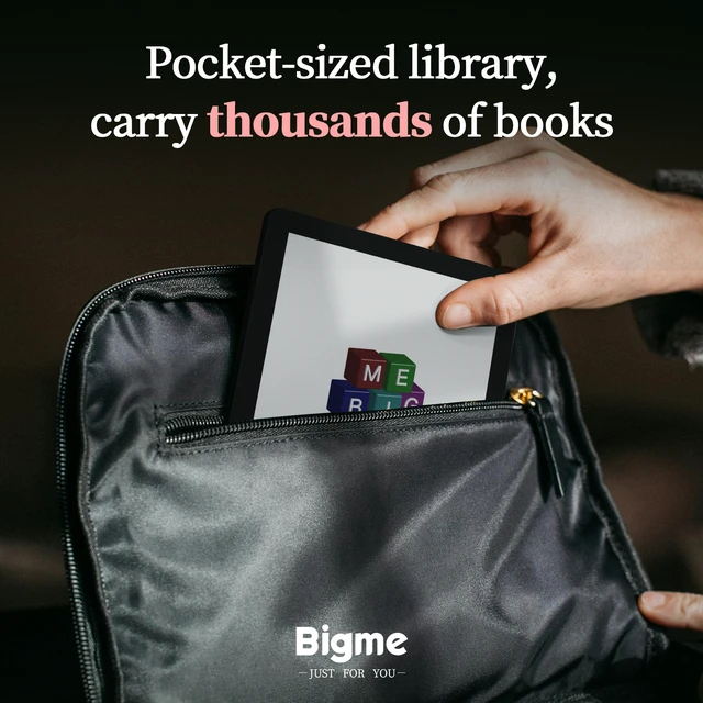 Alt view image 6 of 6 - Bigme B6 Pro Color Eink E-Reader,8+256GB,2120mAh,Up to 75 FPS,Dimensity 1080,Black