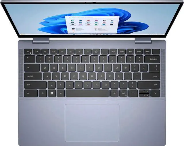 Alt view image 5 of 6 - Dell Inspiron 14 7000 7435 14" Touchscreen Convertible 2 in 1 Notebook - Full HD Plus - AMD Ryzen 5 7530U - 8 GB - 512 GB SSD - Lavender Blue - AMD Chip - 1920 x 1200 - Windows 11 Home - AMD ...