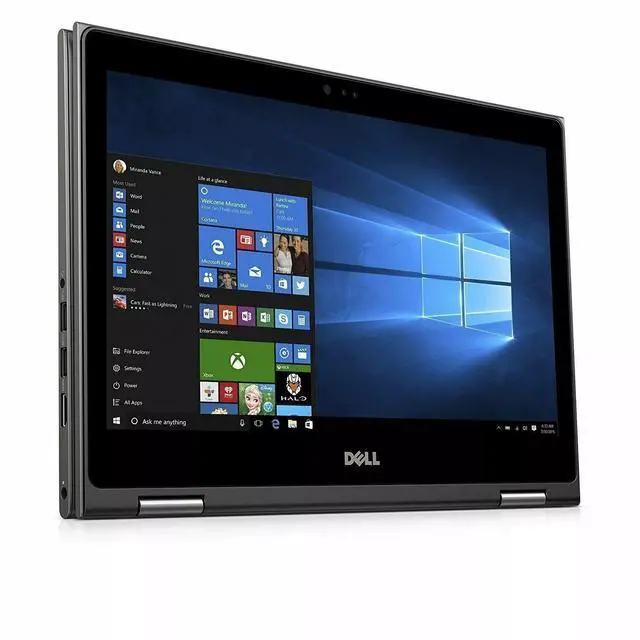 Alt view image 10 of 11 - Dell Inspiron 2-in-1 13.3" FHD Touch i7-8550U 8 256GB SSD i5379-7923GRY-PUS