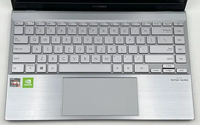 Alt view image 2 of 6 - ASUS - Zenbook 14" Laptop - AMD Ryzen 5 - 8GB RAM- MX450 - 256GB SSD - Light Gray - Q408UG-211.BL - Very Good Condition (B Grade)