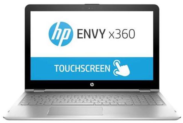 Main image of HP - Envy x360 - Full HD Touchscreen Laptop - Intel Core i7-7500U - 16GB RAM - 1TB HDD - Silver - m6-aq105dx - Very Good Condition (B Grade)