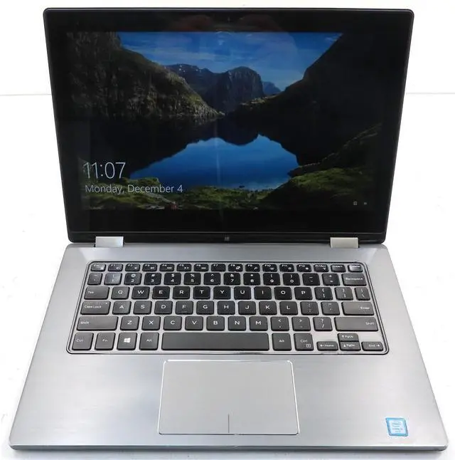 Main image of Dell - Inspiron 7353 - 2-in-1 Full HD Touchscreen Laptop - Intel Core i7-6500U - 8GB RAM - 256GB SSD - Black - I7353-8403BLK - Very Good Condition (B Grade)