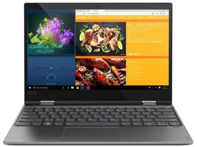 Main image of Lenovo - Yoga 720-12IKB - Full HD Touchscreen Laptop - Intel Core i3-7100U - 4GB RAM - 128GB SSD - Gray - 81B5003QUS - Very Good Condition (B Grade)