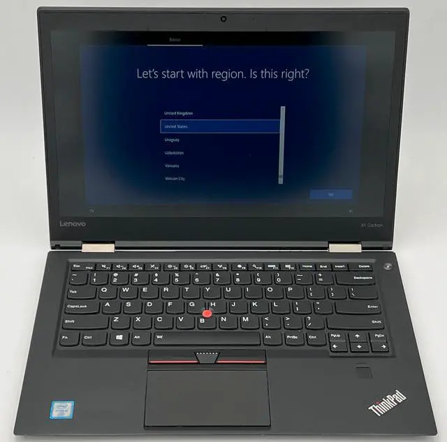 Main image of Lenovo - ThinkPad X1 Carbon 4th Gen - Full HD - Intel Core i5-6300U - 8GB RAM - 192GB SSD - Black - 20FB004PUS - Very Good Condition (B Grade)