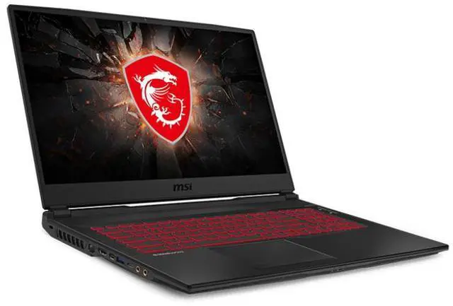 Alt view image 3 of 5 - MSI - GL75 Leopard 10SDR-011US - Intel Core i7-10750H - 8GB RAM - GTX 1660 TI - 256GB SSD + 1TB HDD - Black - GL75011 - Very Good Condition (B Grade)