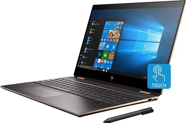 Alt view image 3 of 6 - HP x360 2-in-1 15.6" 4K Touch-Screen Laptop i7-8565U 16GB 512GB MX150 (2GB) W10H