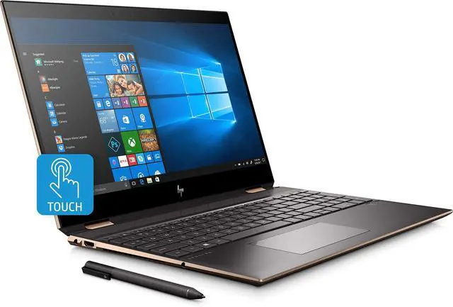 Alt view image 4 of 6 - HP x360 2-in-1 15.6" 4K Touch-Screen Laptop i7-8565U 16GB 512GB MX150 (2GB) W10H
