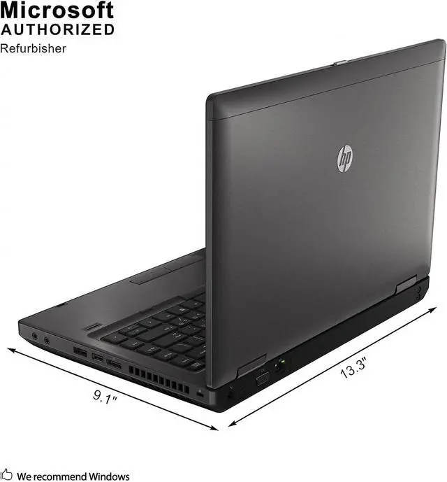 Alt view image 3 of 6 - HP - ProBook 6470b - WXGA Touchscreen Laptop - Intel Core i5-3360M - 8GB RAM - 128GB SSD - DVDRW - Black - PB6470B - Very Good Condition (B Grade)