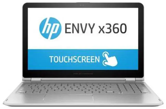 Main image of HP -  Envy x360 - Full HD Touchscreen Laptop - Intel Core i7-7500U - 8GB RAM - 256GB SSD - Silver - 15-w267cl - Good Condition