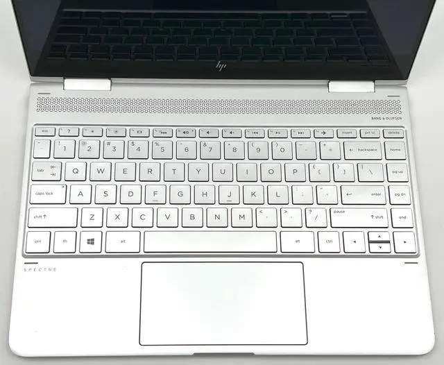 Alt view image 2 of 6 - HP - Spectre x360 2-in-1 - 13.3" Touchscreen Laptop - Intel Core i7 - 8GB RAM - 256GB SSD - Silver - 13-W013DX - Good Condition
