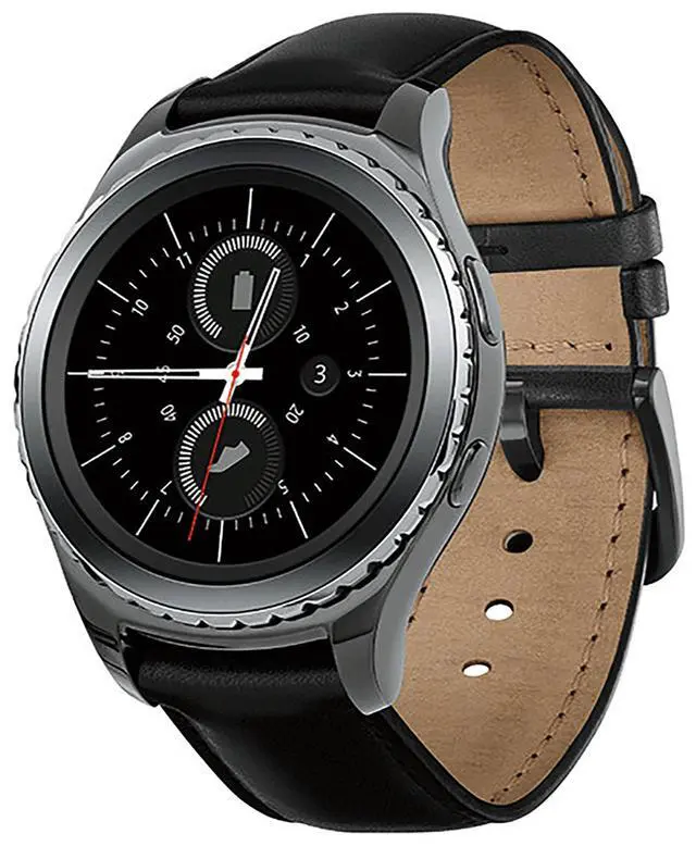 Alt view image 8 of 10 - Samsung Gear S2 Classic (Bluetooth + 3G/4G) Smartwatch - Black
