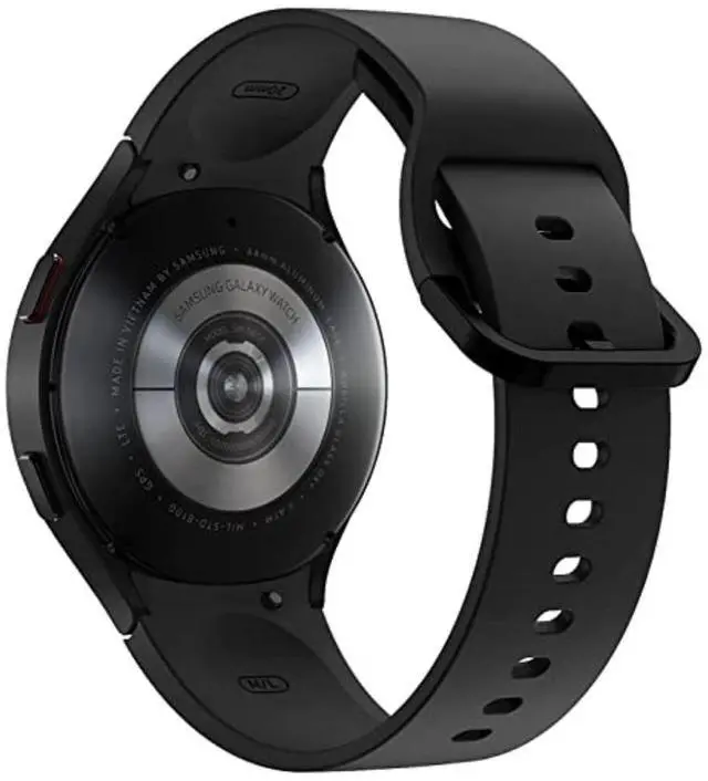 Alt view image 13 of 13 - Samsung SM-R865UZKAXAA Galaxy Watch4 Aluminum Smartwatch 40mm LTE - Black